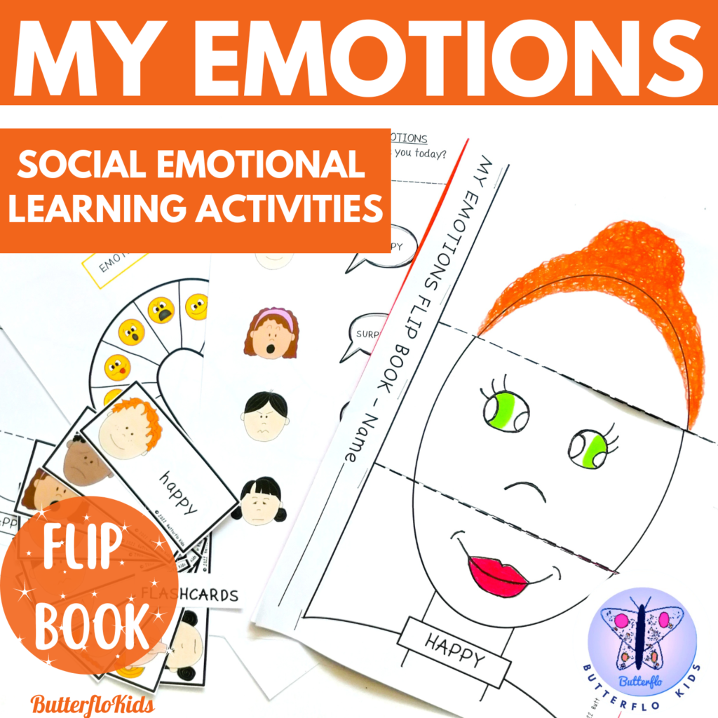 emotions flip book