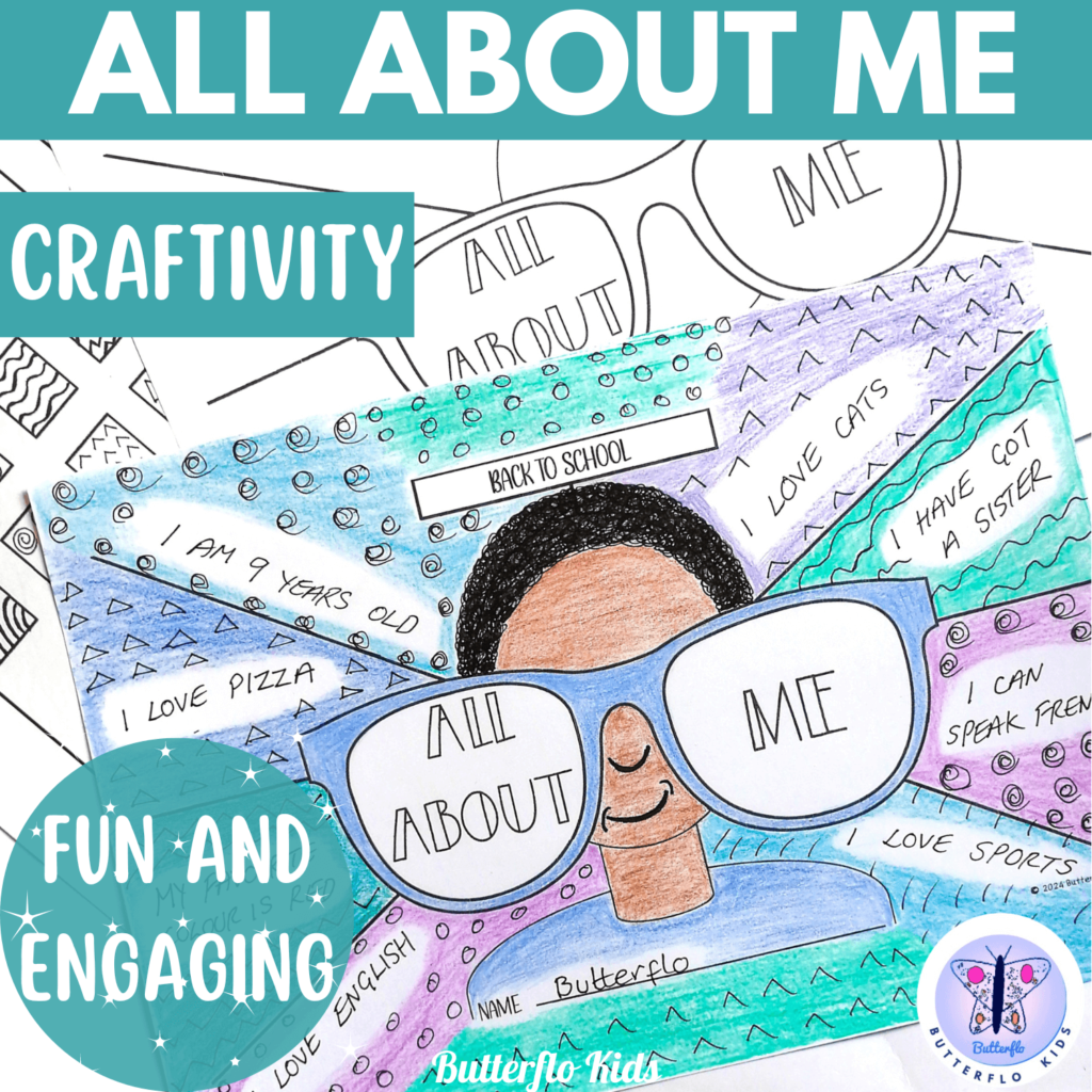 all about me craftivity