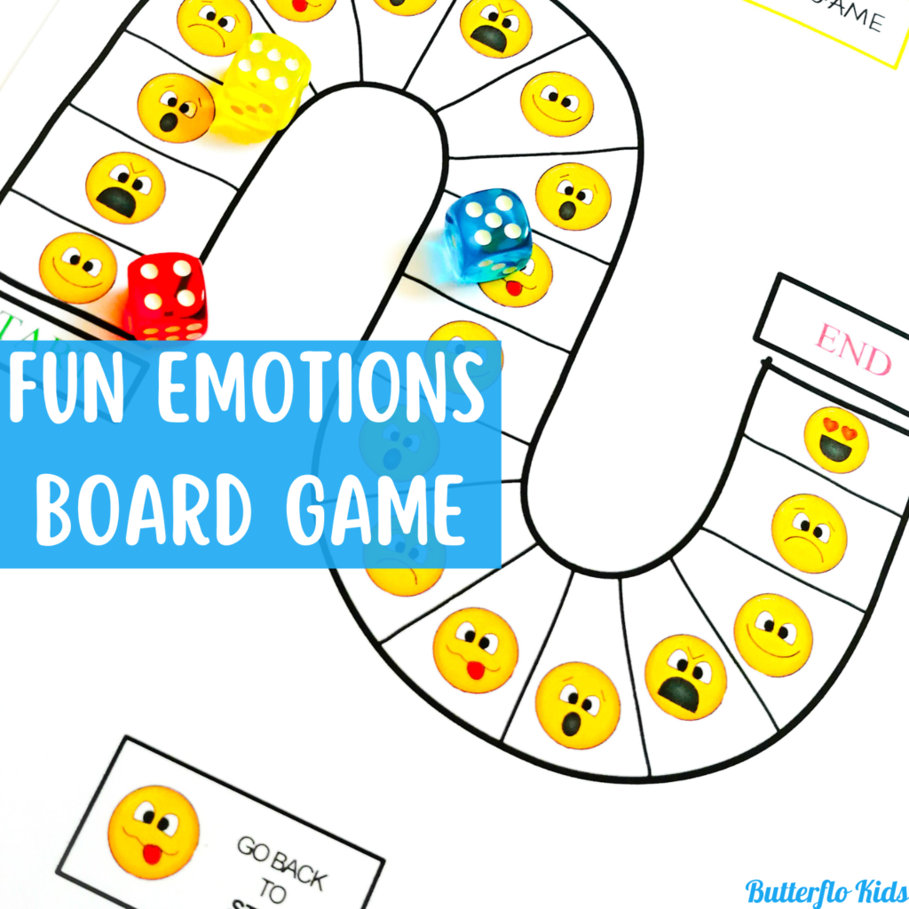 emotions flip book board game