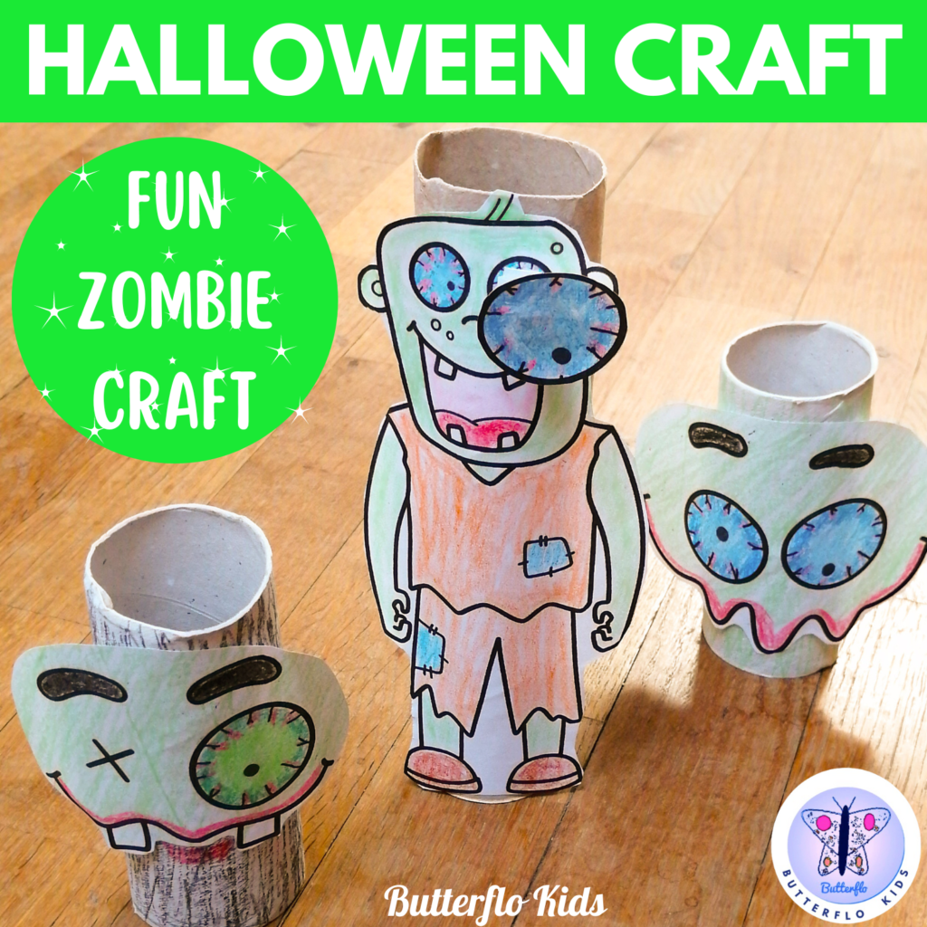 Halloween zombie craft