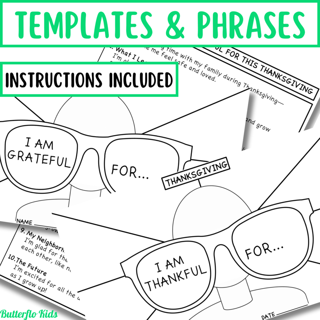 thanksgiving craft template