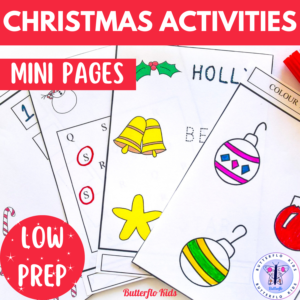 Christmas mini activities