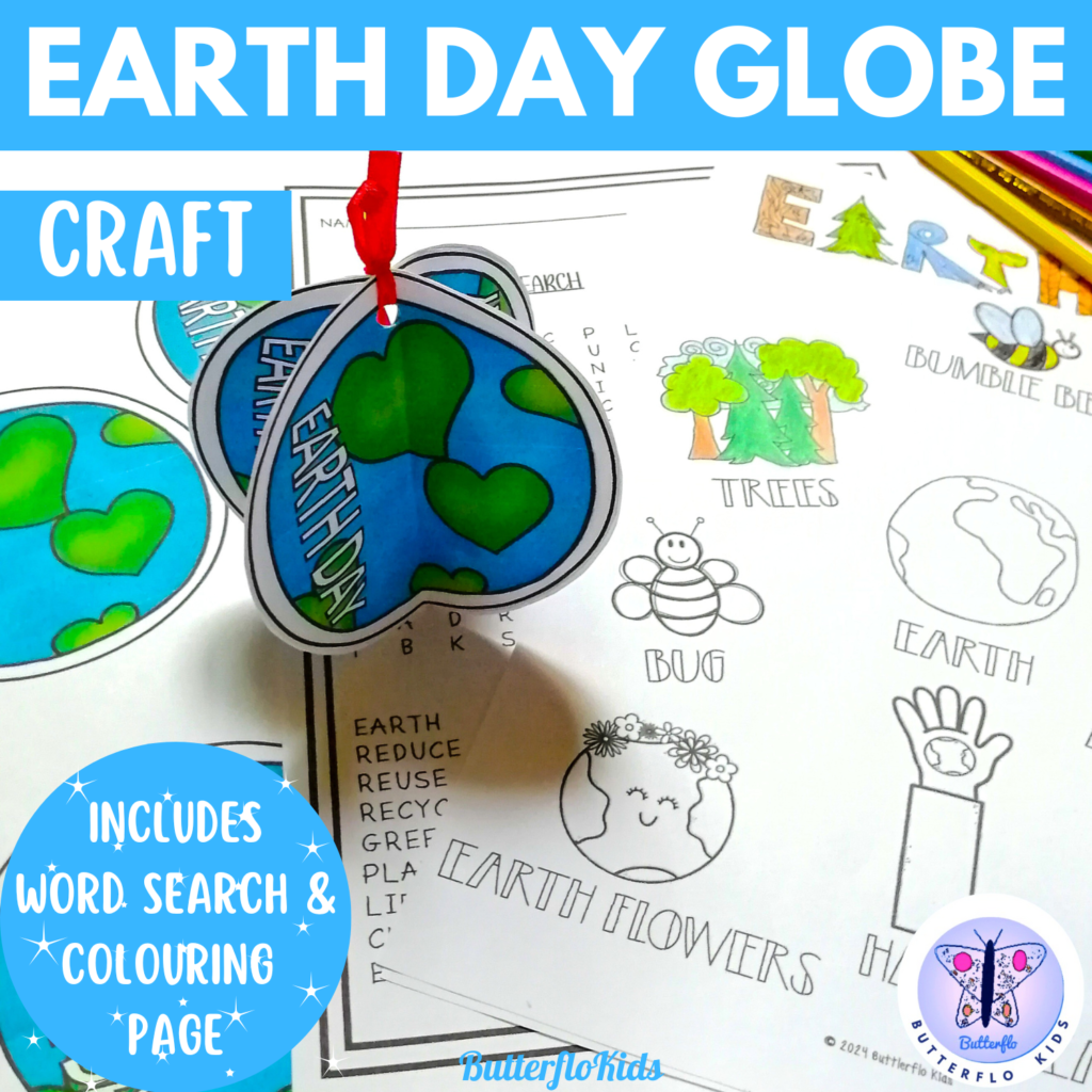 earth day globe craft